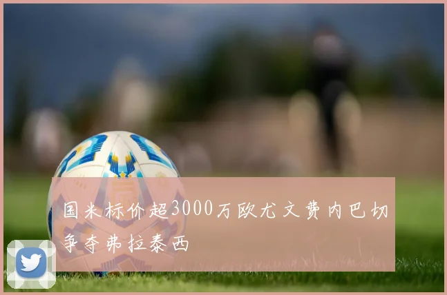 国米标价超3000万欧尤文费内巴切争夺弗拉泰西